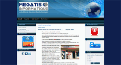 Desktop Screenshot of megatis.com